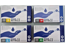 handsch. nitril blauw 3.5gr poedervrij/90 XXL