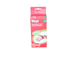Glove - vinyl - transparent - powdered - 20 XL