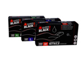 gants nitril SUPER BLACK non poudres/100 L