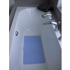tapis baignoire 40x70cm bleu