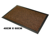 tapis antipouss. HD 60x90 brun