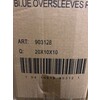OVERSLEEVES PE BLUE 40x20cm /100  ex 903128 