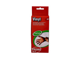 Glove - vinyl - transparent - powdered - 20 M