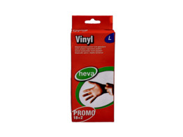 gants vinyl transparent poudres/20 L