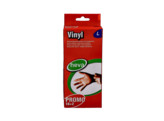 gants vinyle transparent poudres/20 L