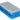 Eponge synth.poignee bleu abrasif doux  14x7x4 4cm par 10pcs