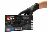 Gant - nitrile - SUPER BLACK  - non poudre - 100 S - C654