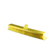 Balai poussoir - 50cm - dur - jaune