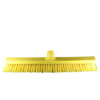 Balai poussoir - 50cm - dur - jaune