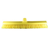 Balai poussoir - 50cm - dur - jaune