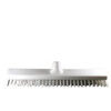 Schuurborstel - 40cm - hard - wit