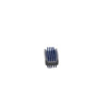 Nagelborstel - dubbelzijdig - hard - wit-blauw