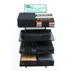 Matten stand - metaal - 4 schappen