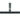 T-holder for washer - 35 cm - plastic