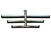 Vloerwisser - VISTA - 44cm - natuurrubber - zwart