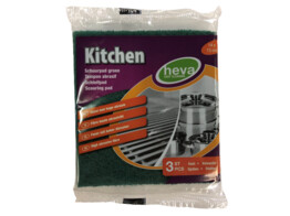 Schuurpad groen x3 - 14 1x13x0 8cm