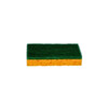 Eponge vegetale abrasif vert gm - 14x8x2 5cm - par 10pcs