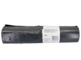 20 LDPE garbage bag on roll - 110L - black