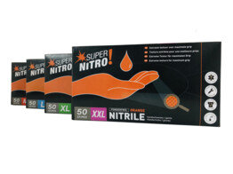 gants nitril SUPER NITRO non poudres/50 XL