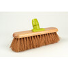 Kokos bezem - 30cm - gelakt hout - LINEA WOOD