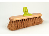 Kokos bezem - 30cm - gelakt hout - LINEA WOOD