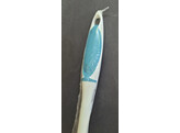 Round toilet brush   white plastic holder