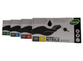 gloves nitril black PWF /100 SMALL 4.5 gr