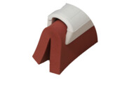 INDUSTRA FOOD - 75cm - blanc/caout. nat. - rouge - filet universel