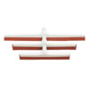 INDUSTRA FOOD - 75cm - blanc/caout. nat. - rouge - filet universel