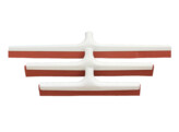 SQUEEGEE FOOD 75CM WHITE/NAT. RED RUBBER VZ