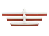 INDUSTRA FOOD - 75cm - blanc/caout. nat. - rouge - filet universel