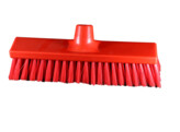 Veegborstel - 30cm - zacht - rood