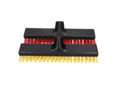 SCRUBBING BRUSH IND. 30CM STRONG BLACK/YELLOW