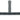 T-holder for washer - 25cm - plastic