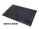 Antivuilmat - HEVA WASH - 90x150 grijs