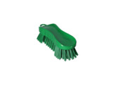 Handbrush - violin soft - green