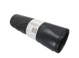 25 ldpe garbage bag heavy duty -50  on roll - 130l - black