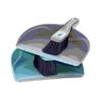 Plastic dust pan - with brush