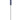 Borstel op draad - 20mm - blauw
