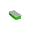 Non-scratch green prof. sponge  PE    white fibre soft - 14x7x4 4cm - 10pcs