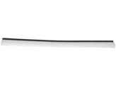 6-PACK - vervangmousse HEVA FLEX triple lame - 55 cm - wit - grijze pijl