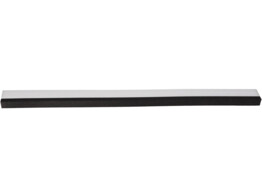 6-PACK - vervangmousse HEVA FLEX triple lame - 55 cm - wit - grijze pijl