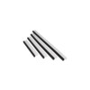 6-PACK - vervangmousse HEVA FLEX triple lame - 55 cm - wit - grijze pijl