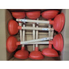 Deboucheur - TPE - o 14 5 cm - rouge - manche bois fsc- monte