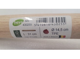 Deboucheur - TPE - o 14 5 cm - rouge - manche bois fsc- monte