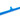 Squeegee -  monoblade   pole - blue - 30cm