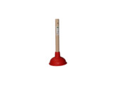 Deboucheur o 11 cm - rouge - manche bois fsc- monte