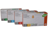 Handschoen - latex - gepoederd - 100 S - C690