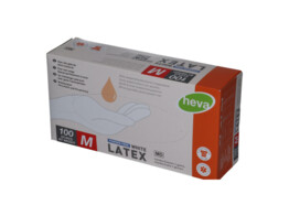 Handschoen - latex - poedervrij - 5.0g - MD - /100 - M