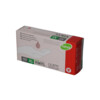 Handschoen - vinyl - transparant - gepoederd/100 XL  C636